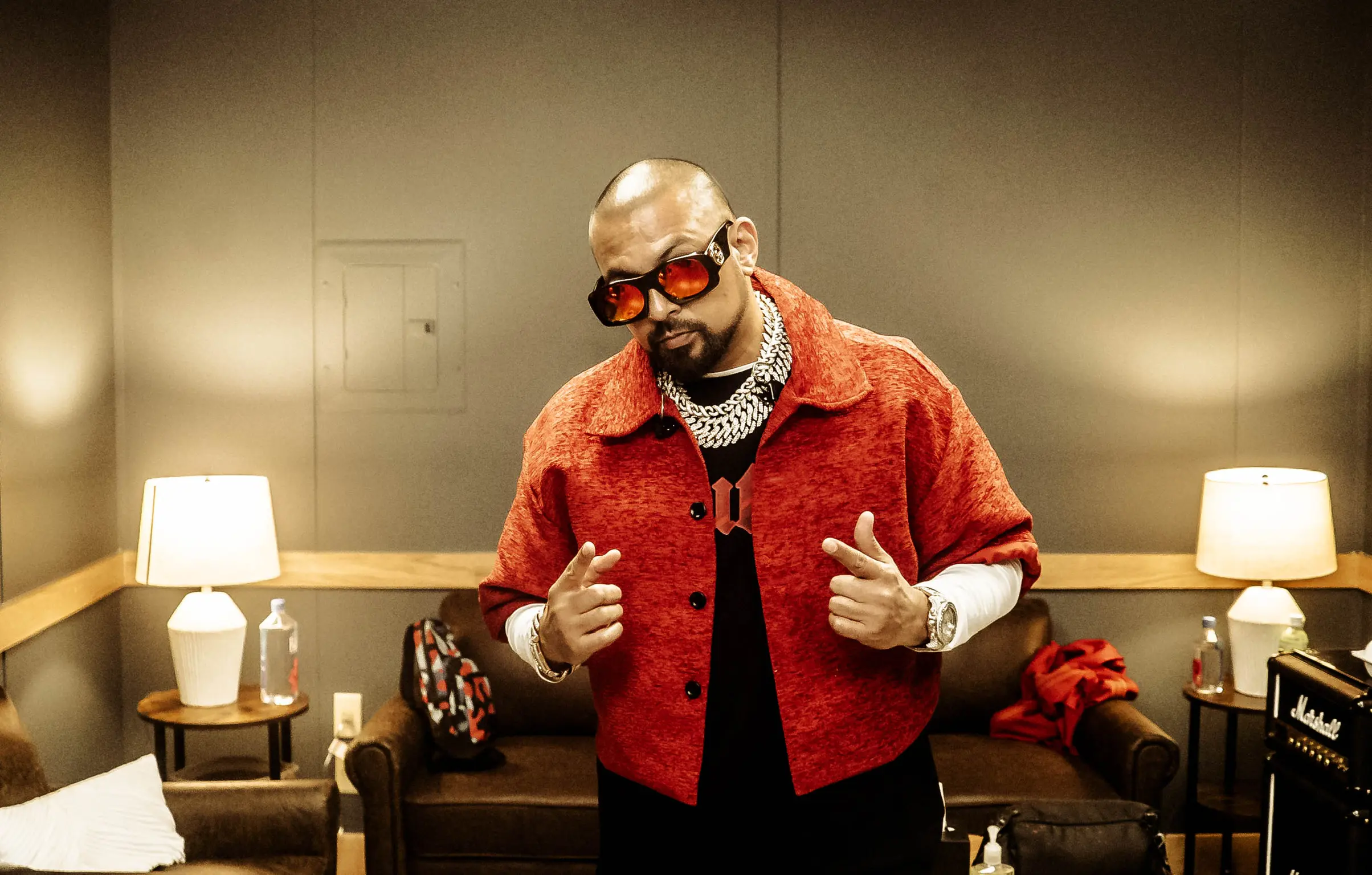 Sean Paul (Sänger) macht eine Pose