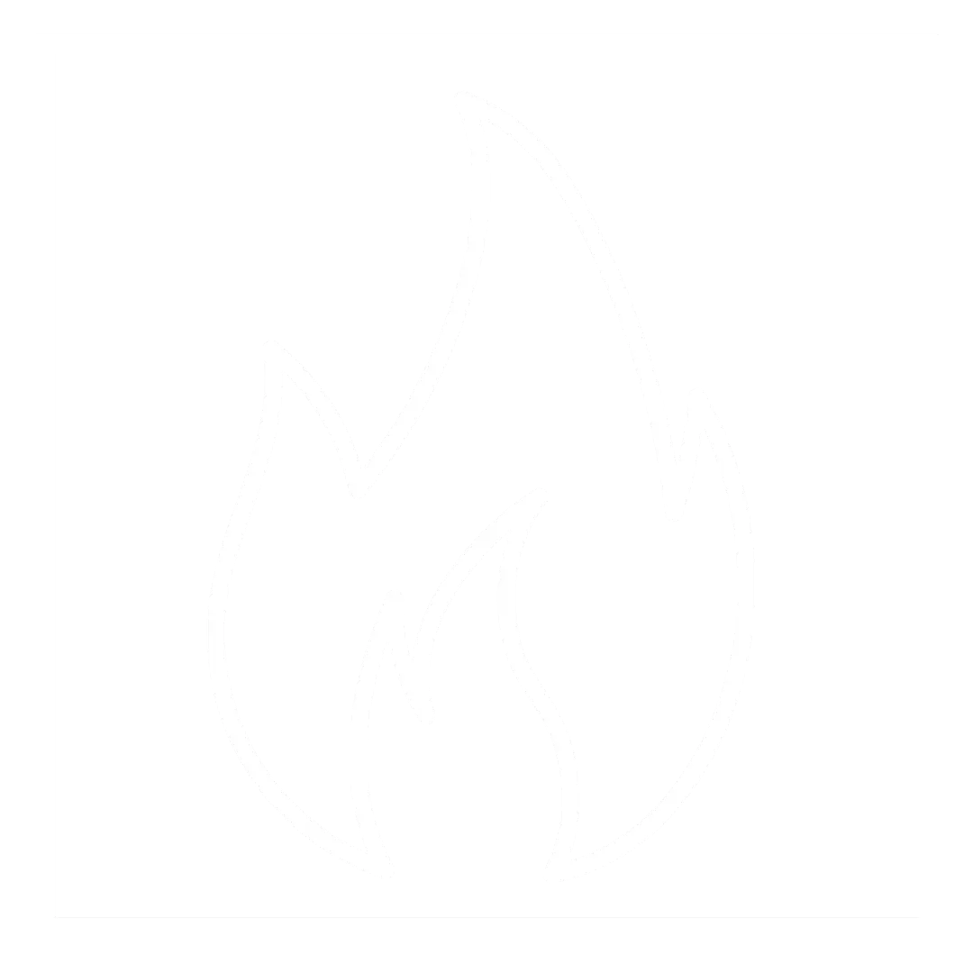 Eine Flamme