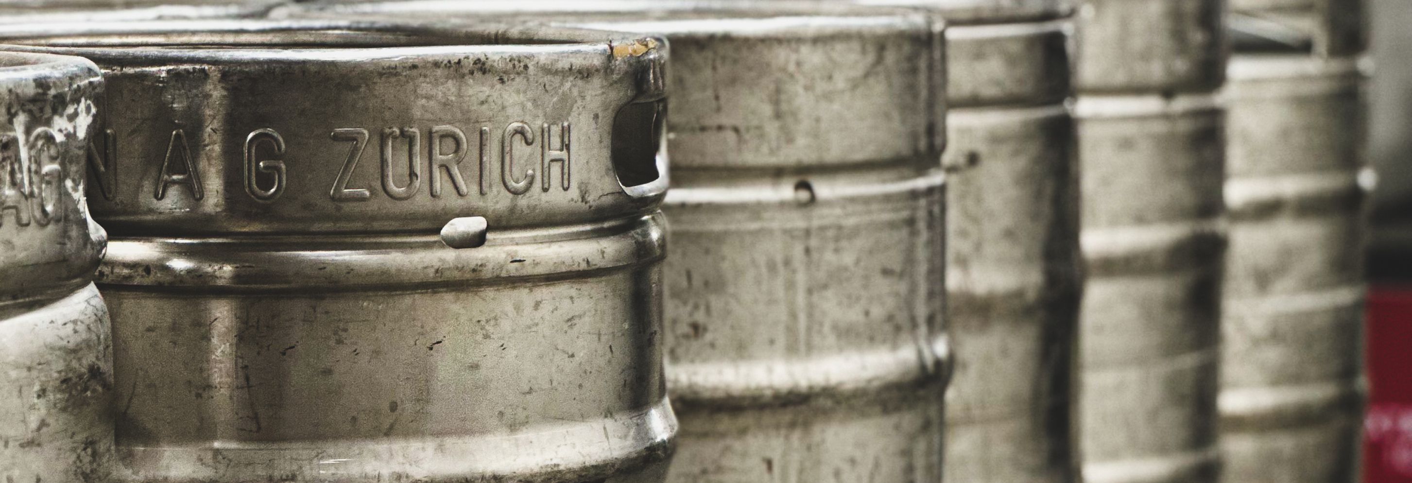 Bierfässer Getränkelager