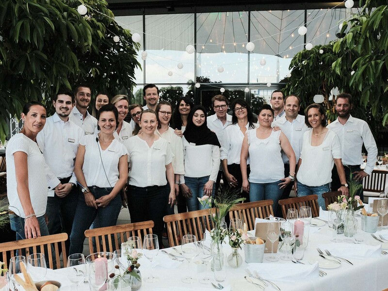 HOMECOMING II – THE HALL Zurich hosts garden banquet and summerparty on its terrace