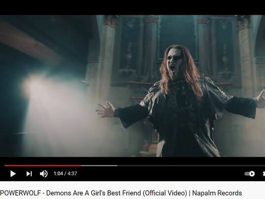 YouTube: Powerwolf - Demons Are A Girl's Best Friend
