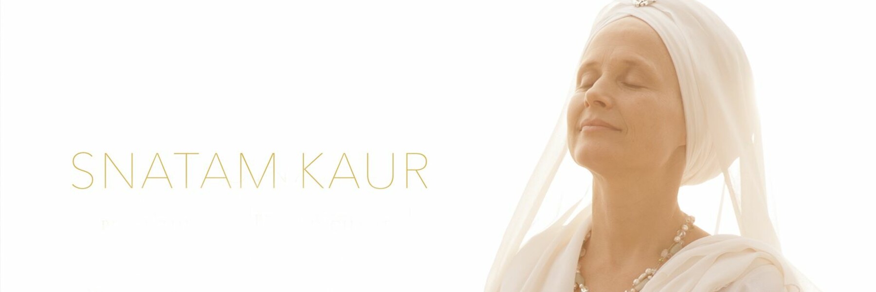 Snatam Kaur am 11.3.21 in The Hall Zürich
