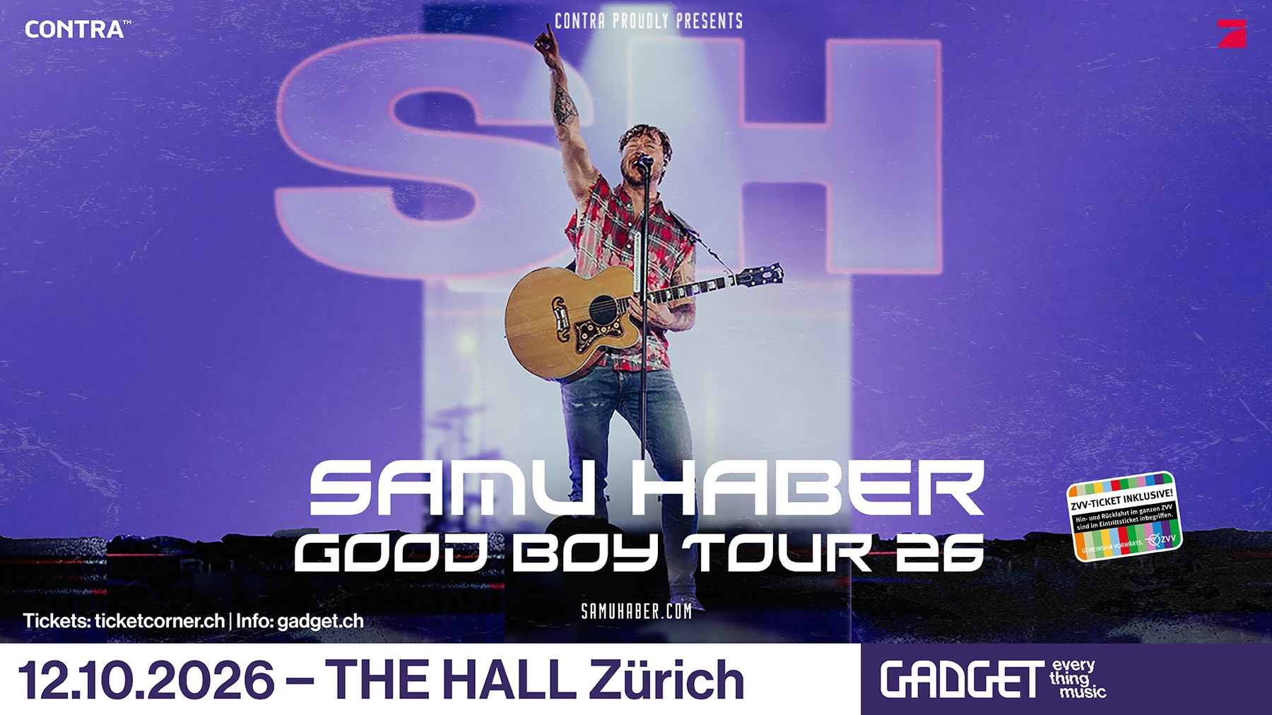 samu haber tour 2026 zurich