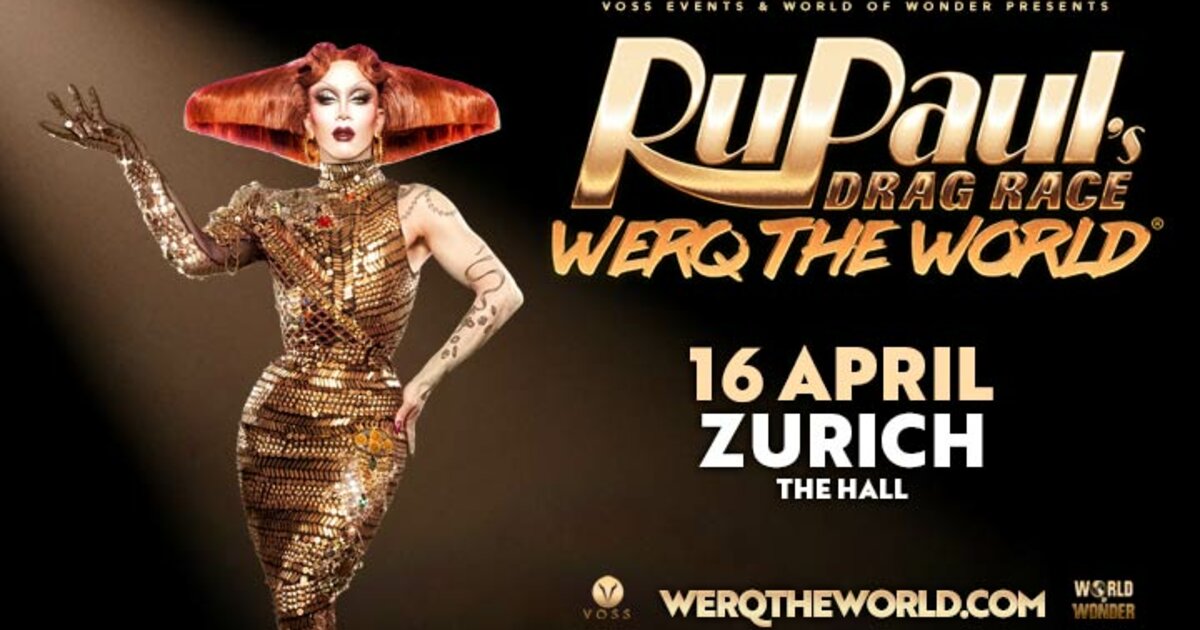 Rupaul’s Drag Race “Werq The World” 2025 Tour THE HALL