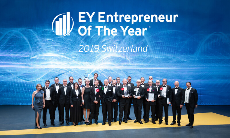 EY Entrepreneur Of The Year in der Samsung Hall Zürich