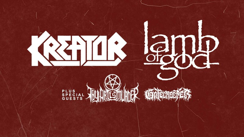 Kreator & Lamb of God 21.12.2022 in The Hall Zürich